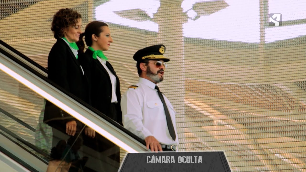 Lo tuyo es puro teatro: Una jota en el aeropuerto