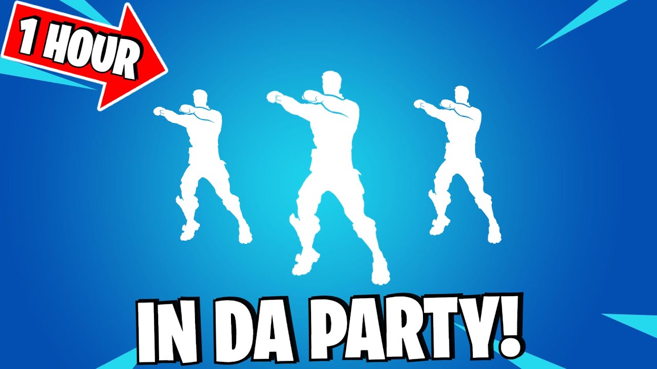 Fortnite In Da Party Emote 1 HOUR Dance! (ICON SERIES)