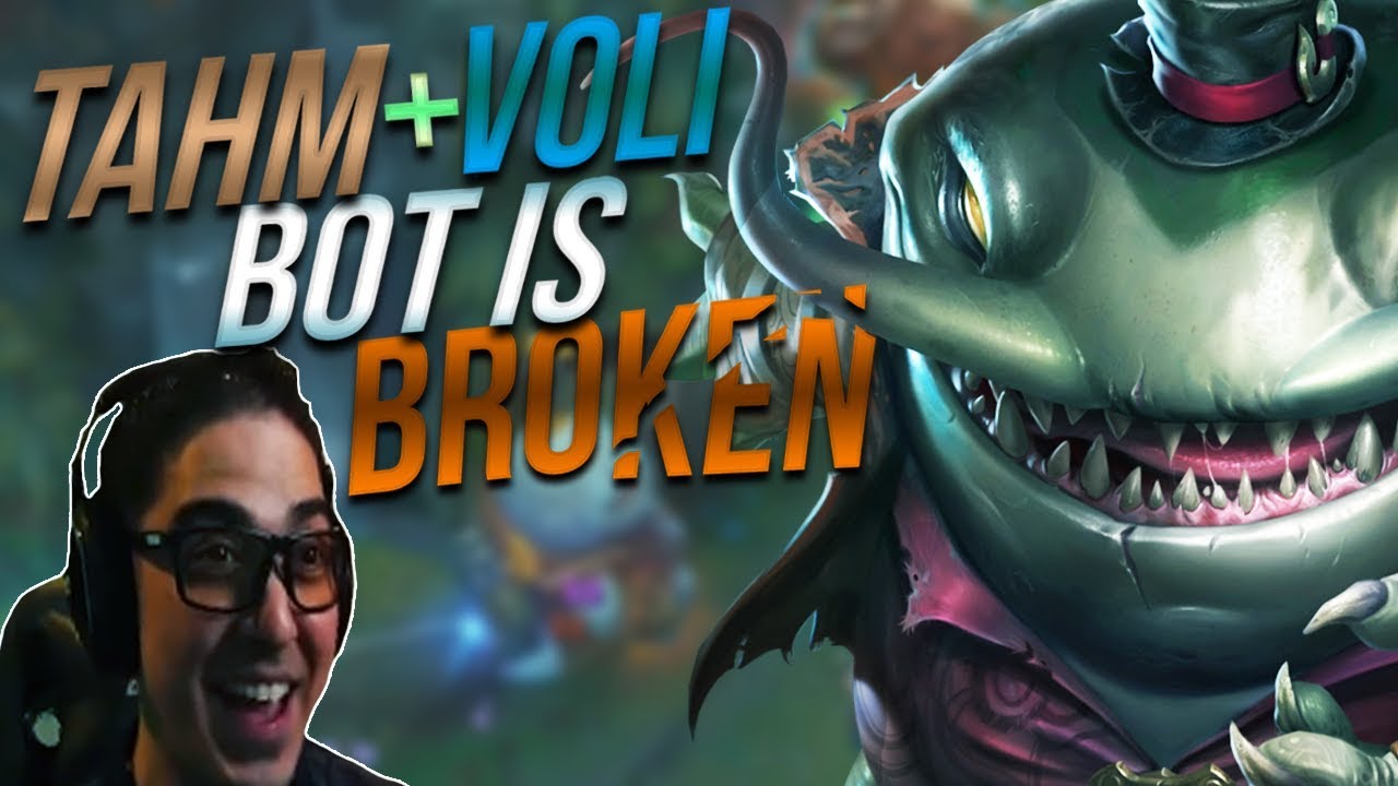 WHEN 2 JUNGLE MAINS GET AUTOFILLED BOT! | TAHM + VOLI BOTLANE .. WORKS?! - Trick2G