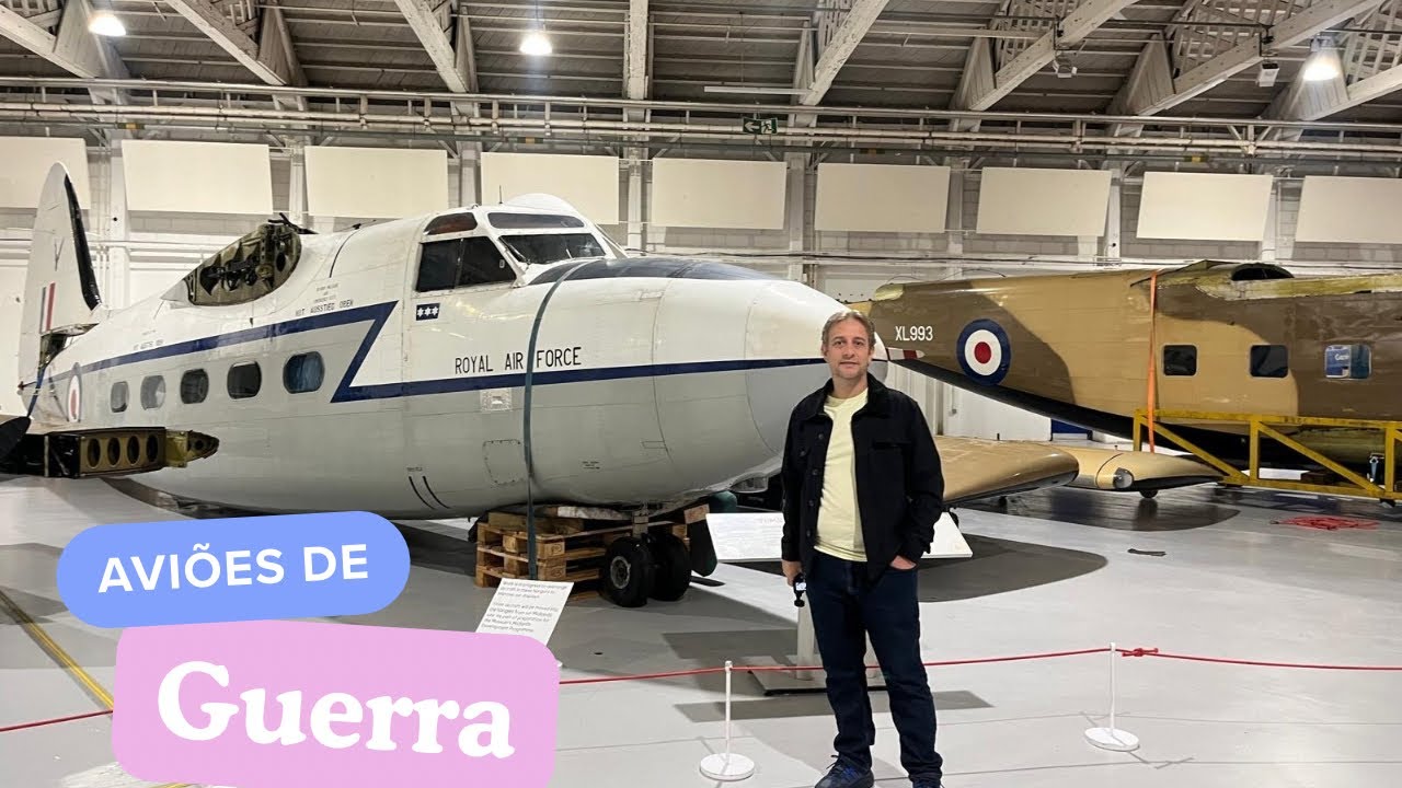 Aviões de Guerra no Museu da Força Aérea Britânica (RAF)