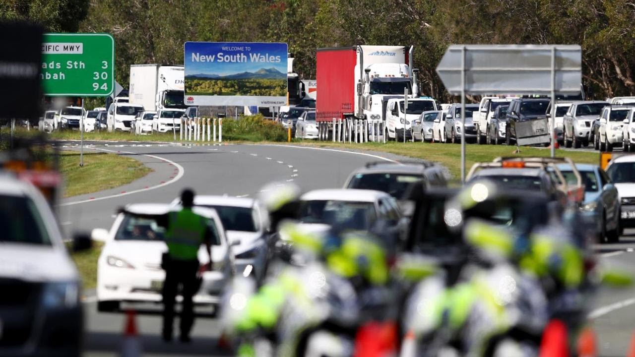 QLD-NSW border closure causes chaos