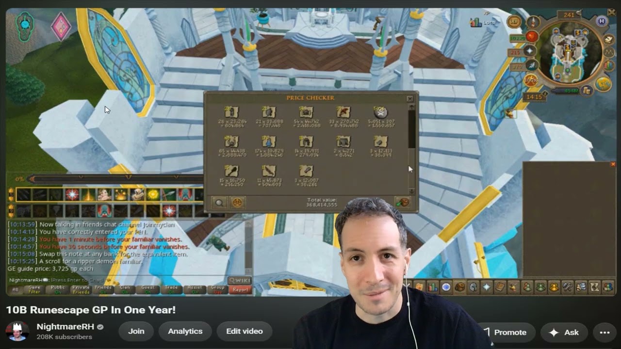 Как я фармлю золото в режиме АФК в RuneScape 3! Короли Даганнотов! Коплю на 120 уровень молитвы