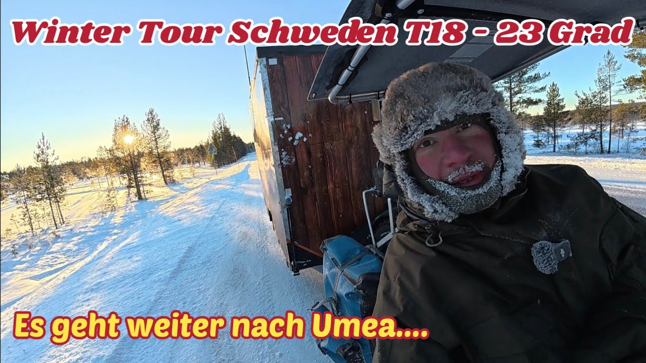Motor defekt/Technik versagt/Winter Tour Schweden 