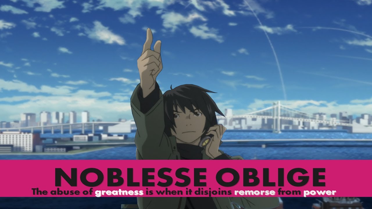 The Obligations of Nobility | Eden of the East Review and Analysis