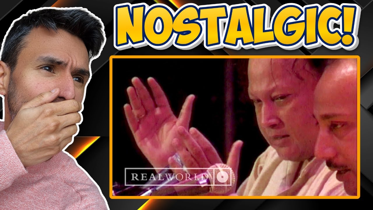 Nusrat Fateh Ali Khan - Mustt Mustt (REACTION) Live at WOMAD Yokohama 1992