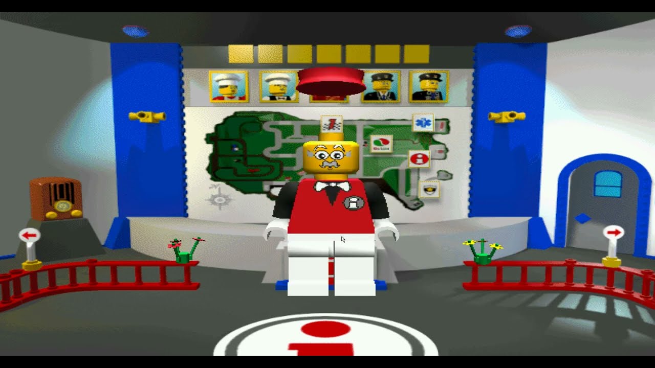 Are you ready to leave LEGO Island? until it crashes