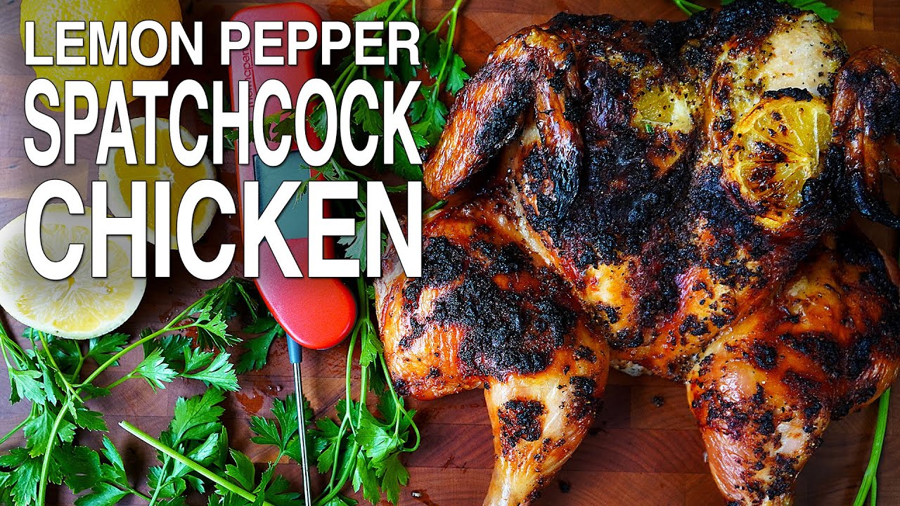 The BEST Lemon Pepper Chicken | Big Green Egg | FOGO Charcoal