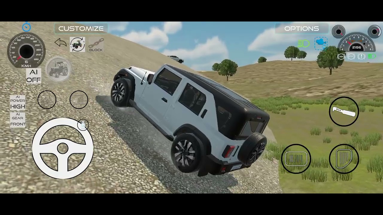 Indian vehichle simulator 3d | tharrox,creta,scorpio,fortuner mountain climb challenge | #openlion