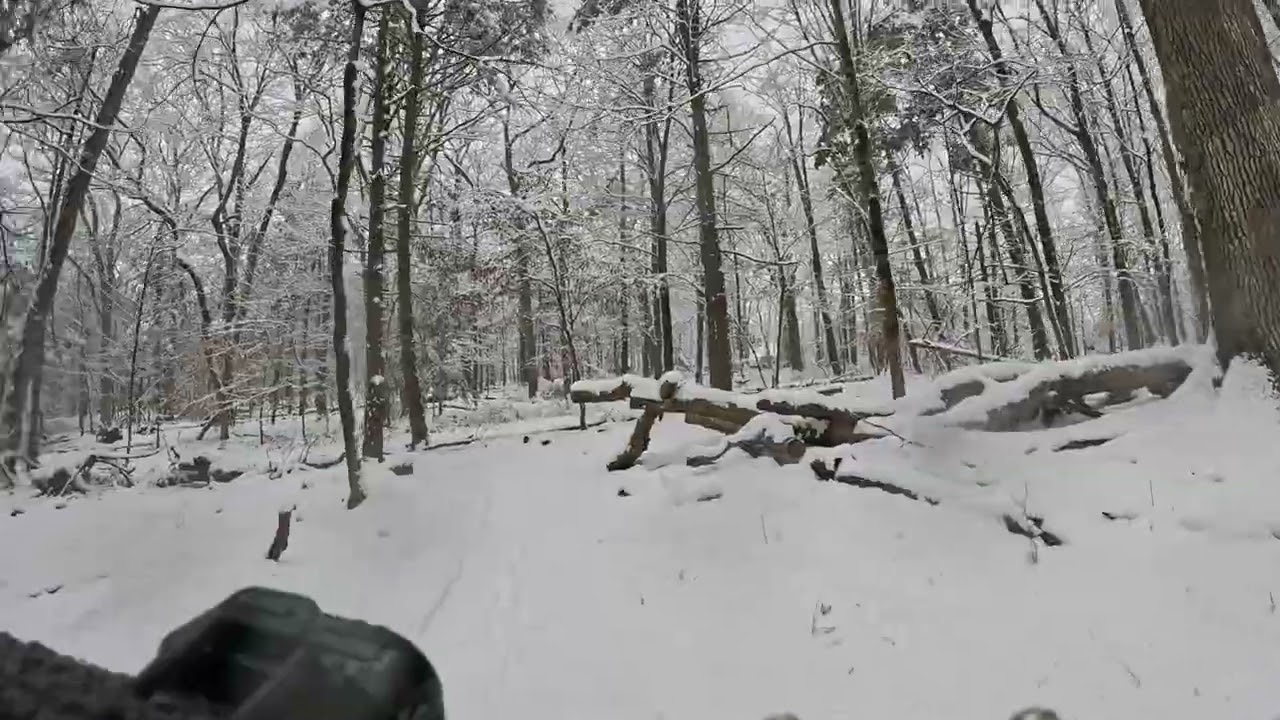 Snow Storm Adventure: Chimney Rock Fatbiking - Black 