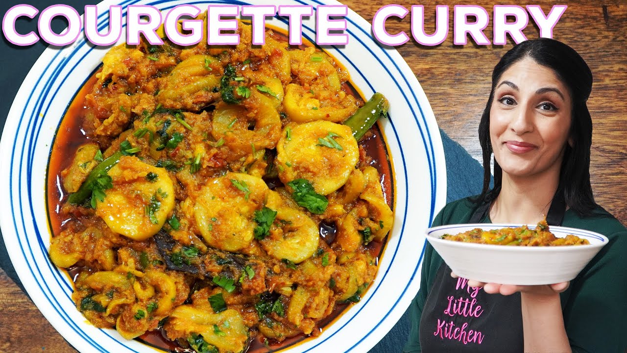 How To Make An AMAZING Courgette Curry!