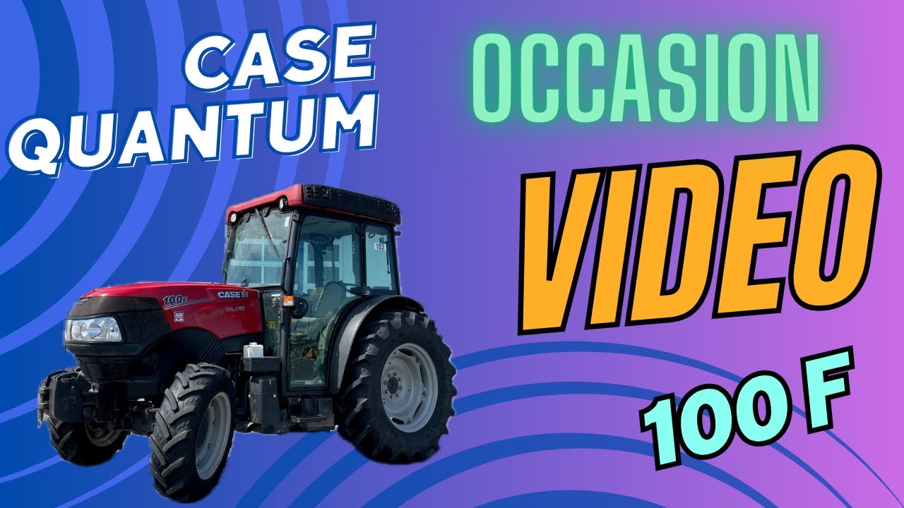 🚜 &Agrave; Vendre Case IH Quantum 100 F de 2018 🚜