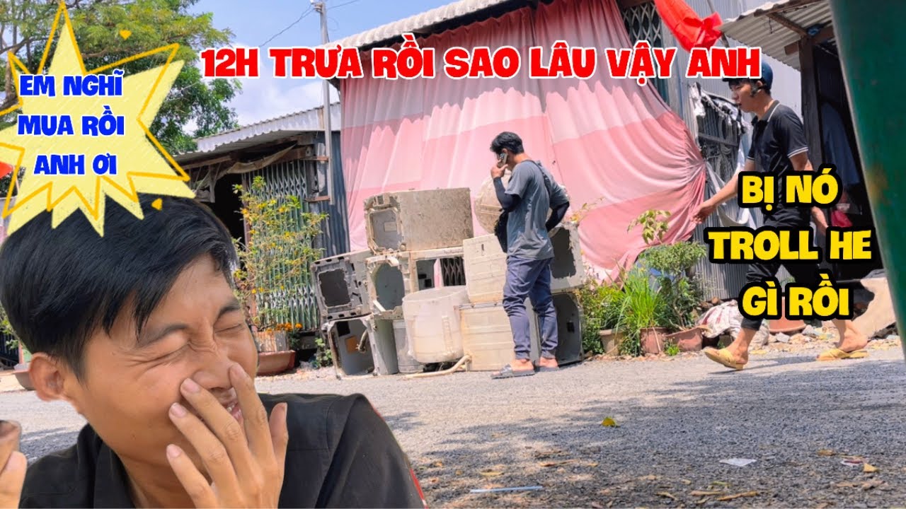 12H Giờ Trưa Minh Sây Khiên Máy Giật Lên Đường Chờ Bán Và Cái Kết  | HoàiPhong TV
