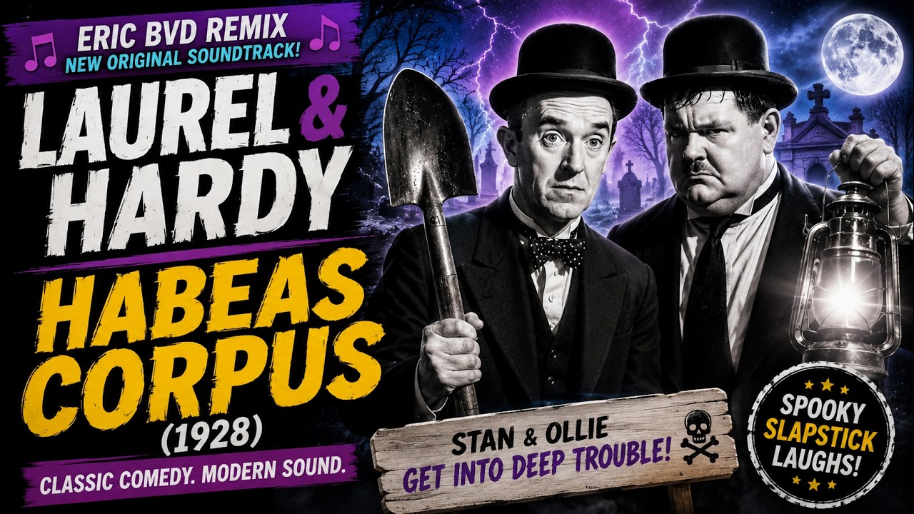 Habeas Corpus (1928) | Laurel & Hardy | Classic Comedy