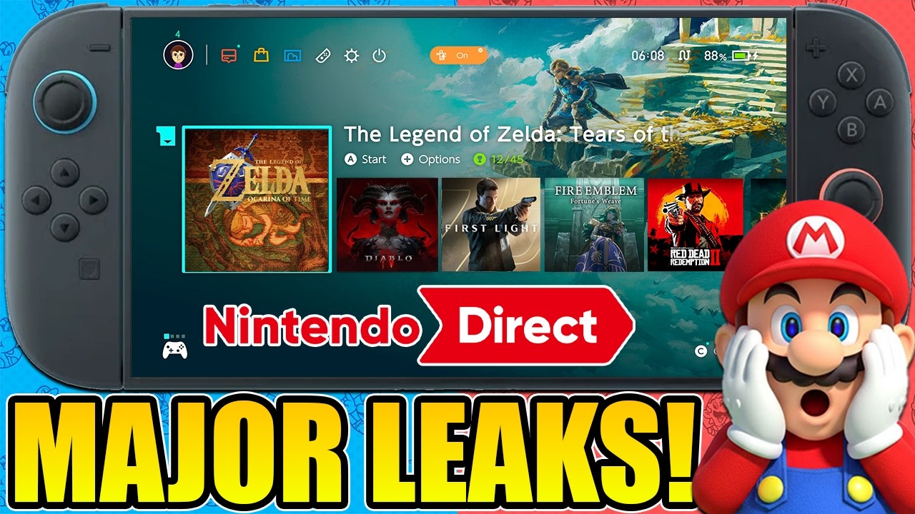 We Have Some MAJOR Switch 2 LEAKS!