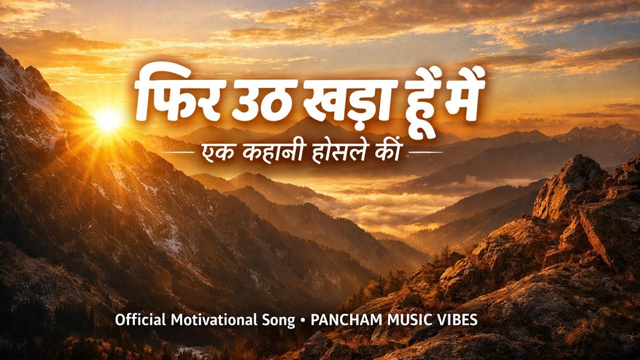 फिर उठ खड़ा हूँ मैं 💫 | Motivational Hindi Song | Pancham Music Vibes | 2026 Powerful Anthem