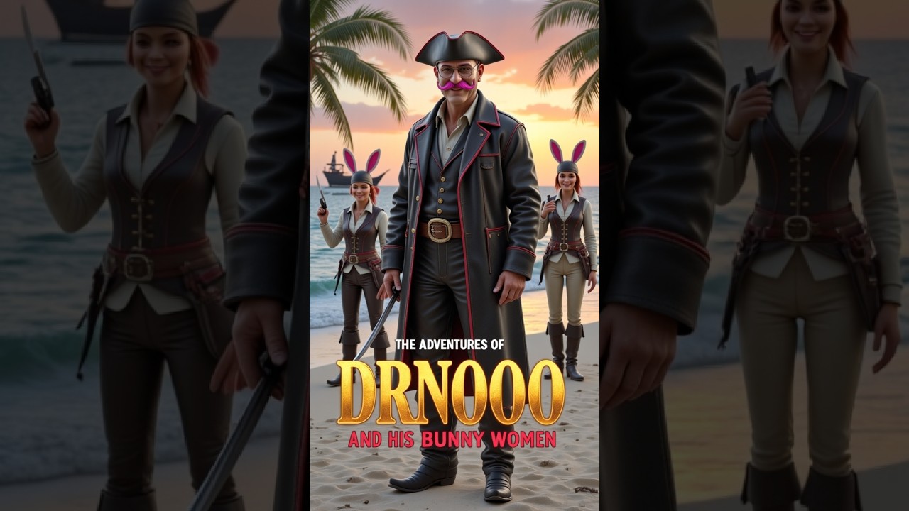 The adventures of DrNooo and his Bunny Women Pirates of the Caribbean