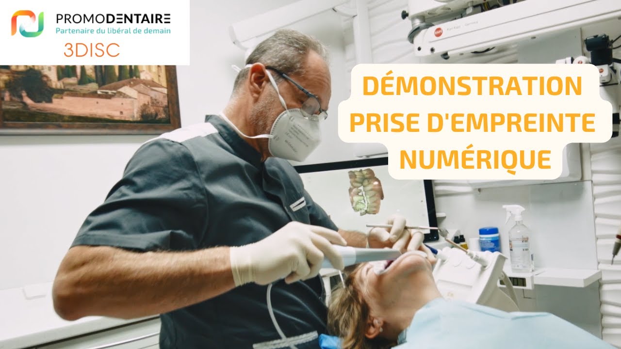 Démonstration Camera d'empreinte numérique - HERON IOS - 3DISC
