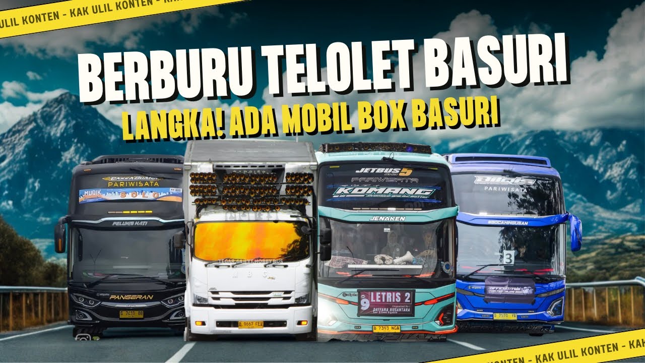 MOMEN SPECIAL DAPAT BASURI DARI MOBIL BOX DAN BUS ARTIS | BASURI DAY - SUPER FUN!!