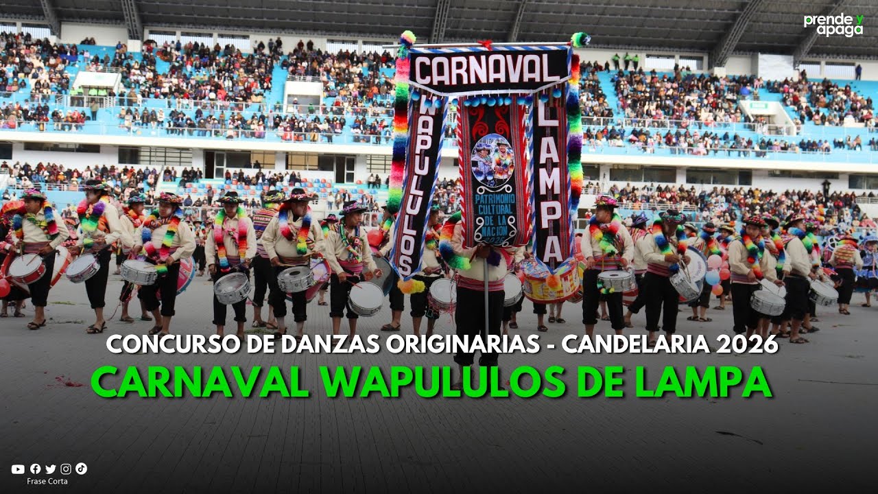 #Puno: Carnaval Wapululos de Lampa - Festividad Virgen de la Candelaria 2026