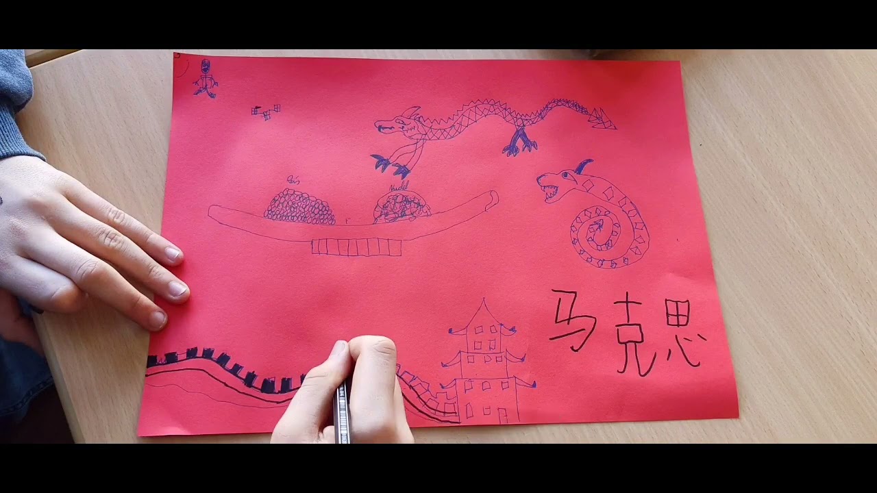 我眼里的中国|My impression of China|Mein Eindruck von China|画笔下的中国