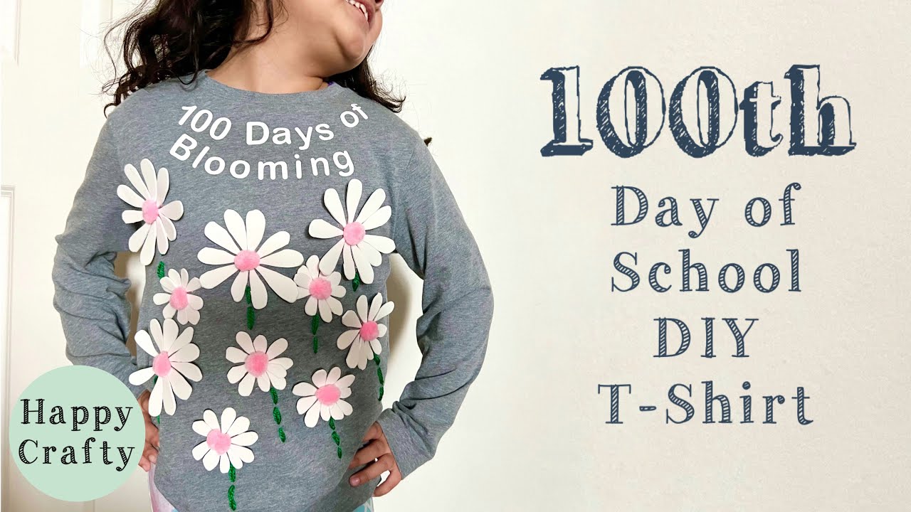100th Day of School DIY T-Shirt