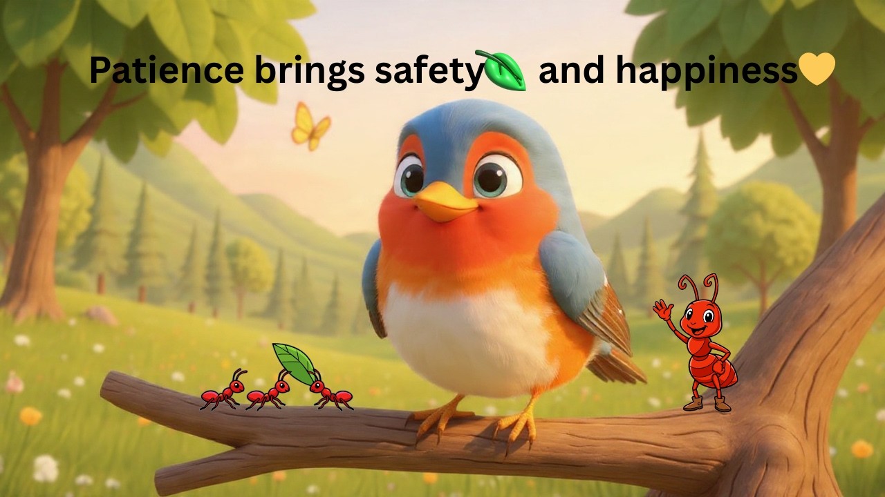 The Little Sparrow Who Learned to Wait