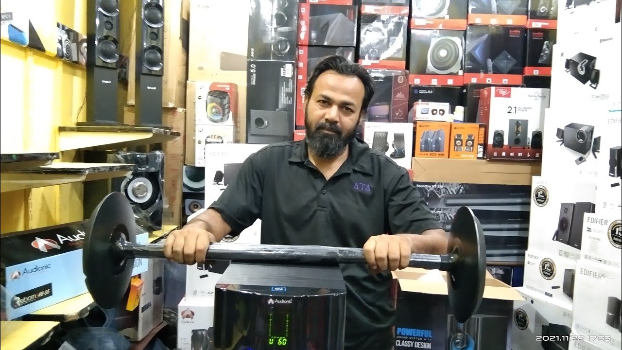 Audionic Rb95 || Unboxing & Honestly Review || Home Theater Woofer Speaker Classy Design.