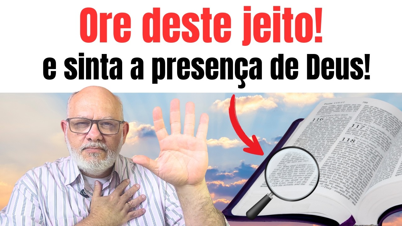 Oração simples, mas com poder! Aprenda HOJE!
