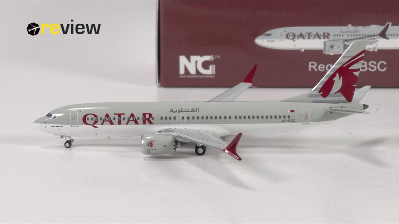 Boeing 737MAX8 авиакомпании Qatar Airways | Обзор № 865
