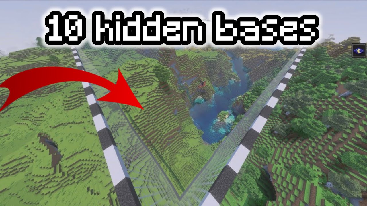 Hiding 10 secret base🤫Stay tuned to see if my friends find them!!!￼😱