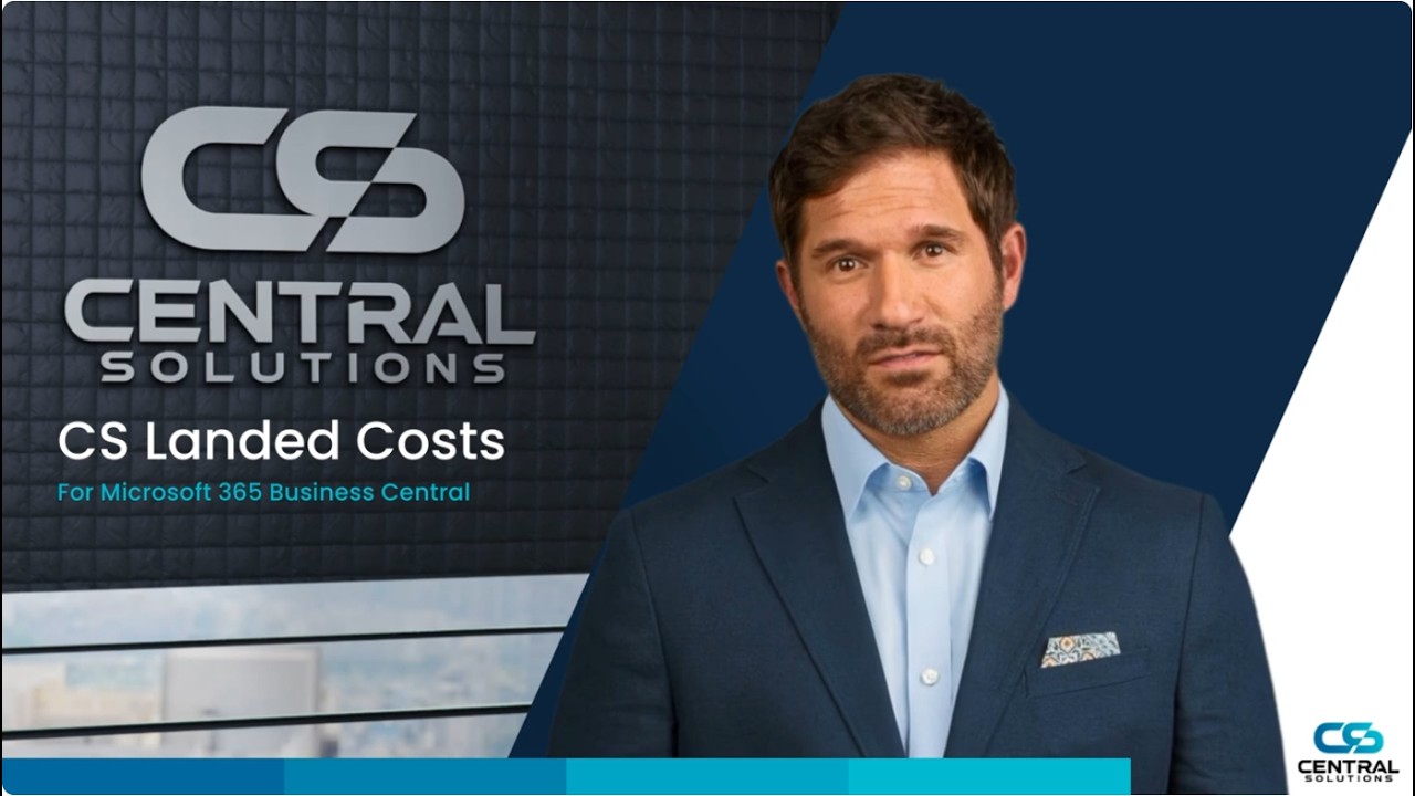 CS Landed Costs - Product Demo