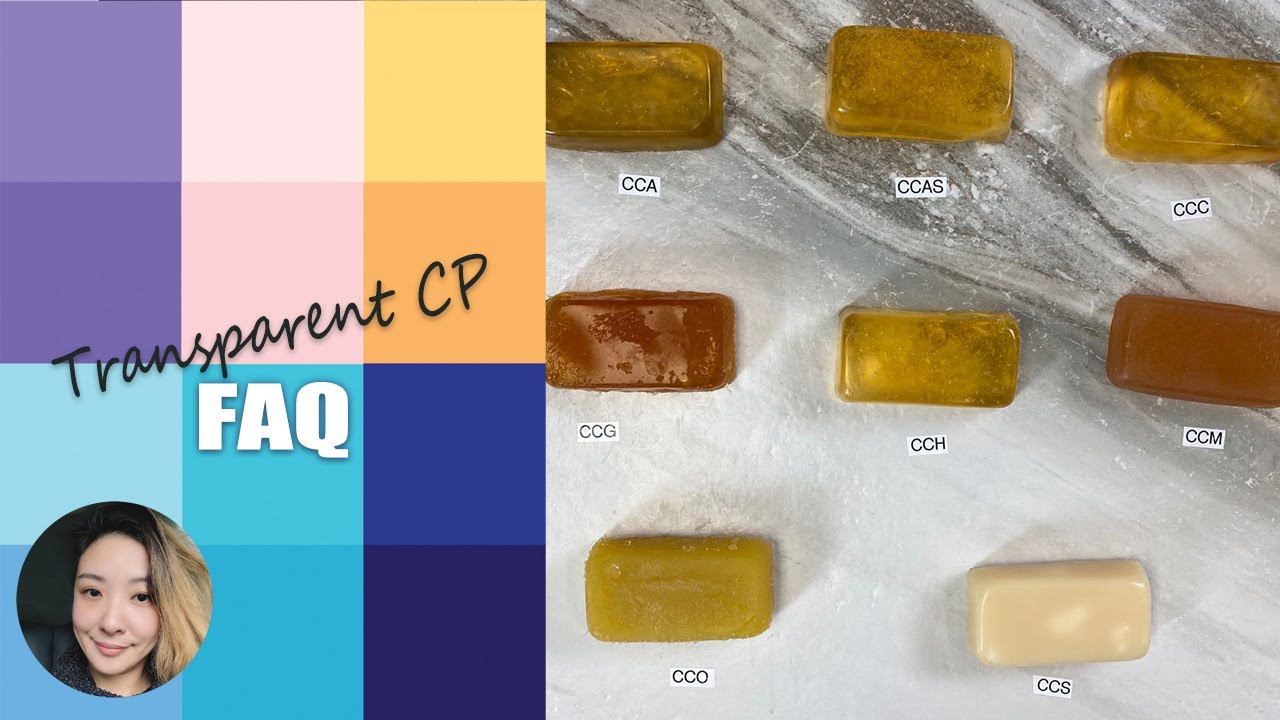 Transparent CP soap FAQ 看完这些答案你就是冷制透明皂的高手 #soapncrafts #handmadesoap #transparentcp