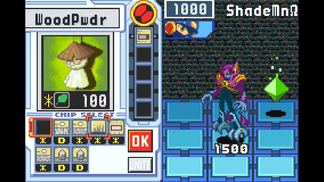 MegaMan Battle Network 4: ShadeMan Ω (10s/Blue Moon)
