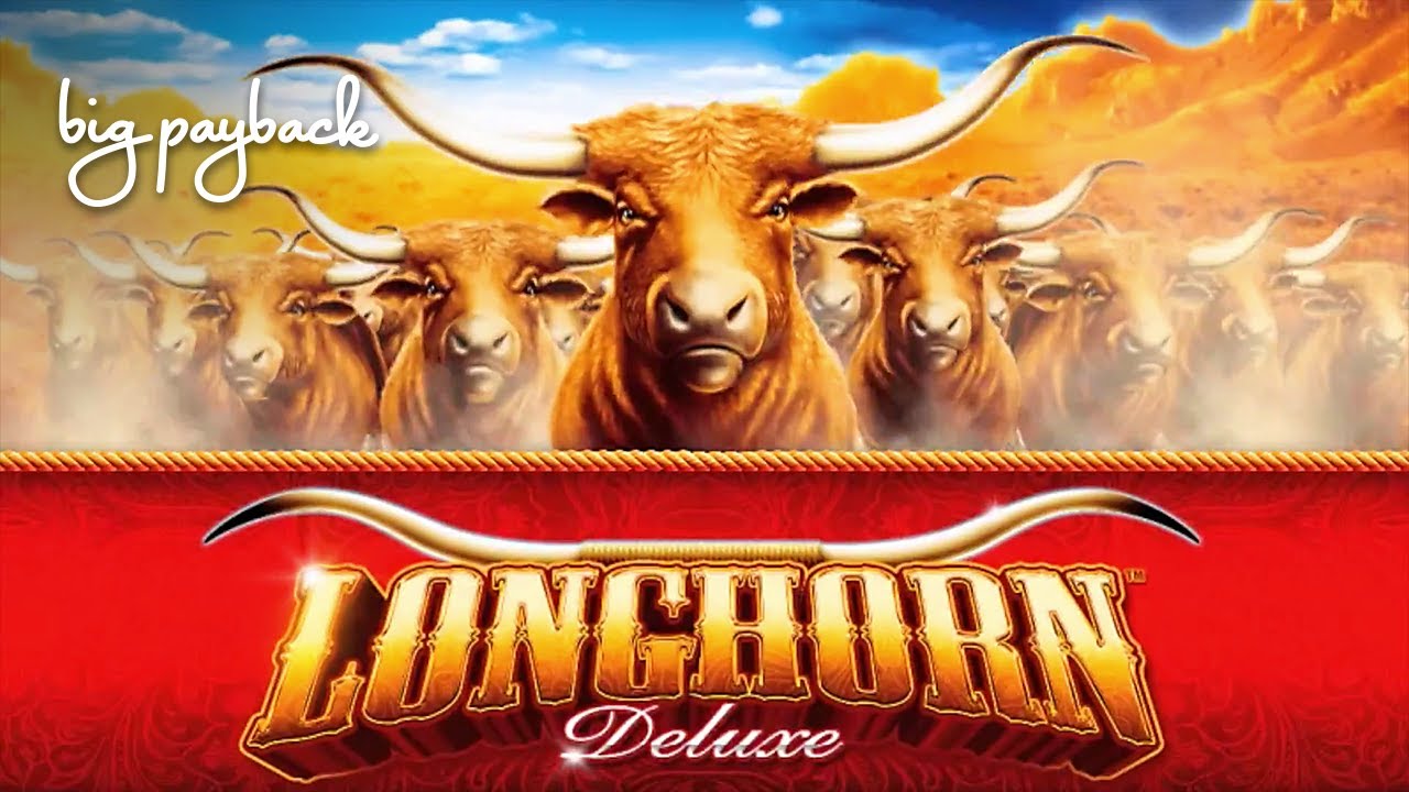 Longhorn Deluxe Slot - RETRIGGER SESSION, NICE!