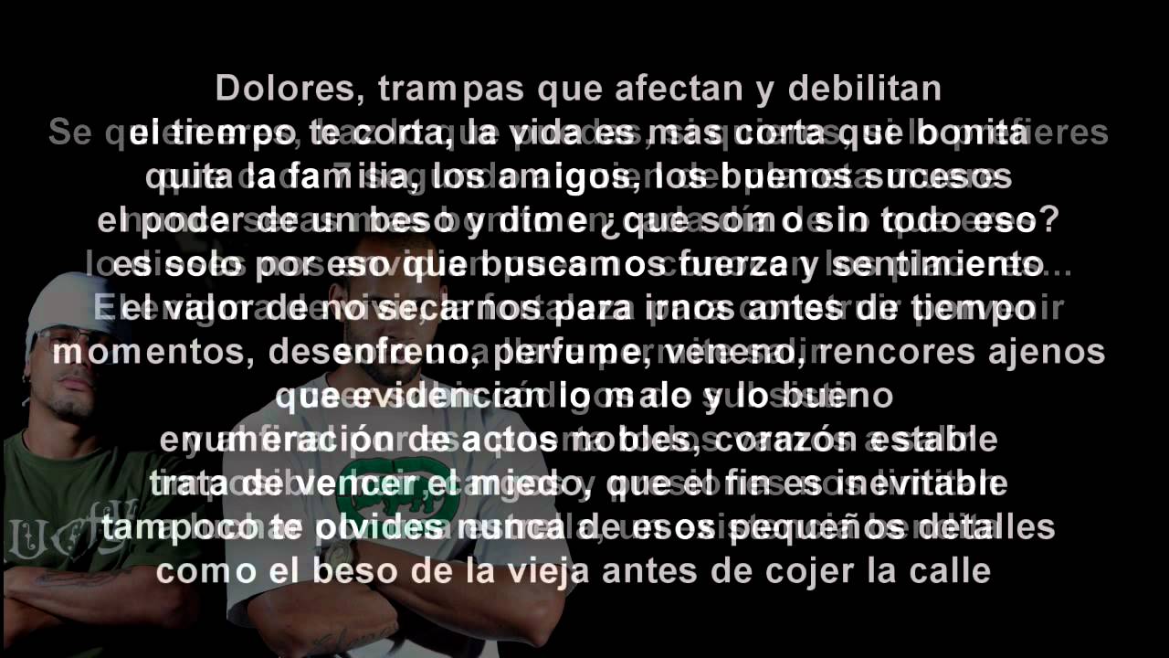 La vida - Aldeanos (con letra)