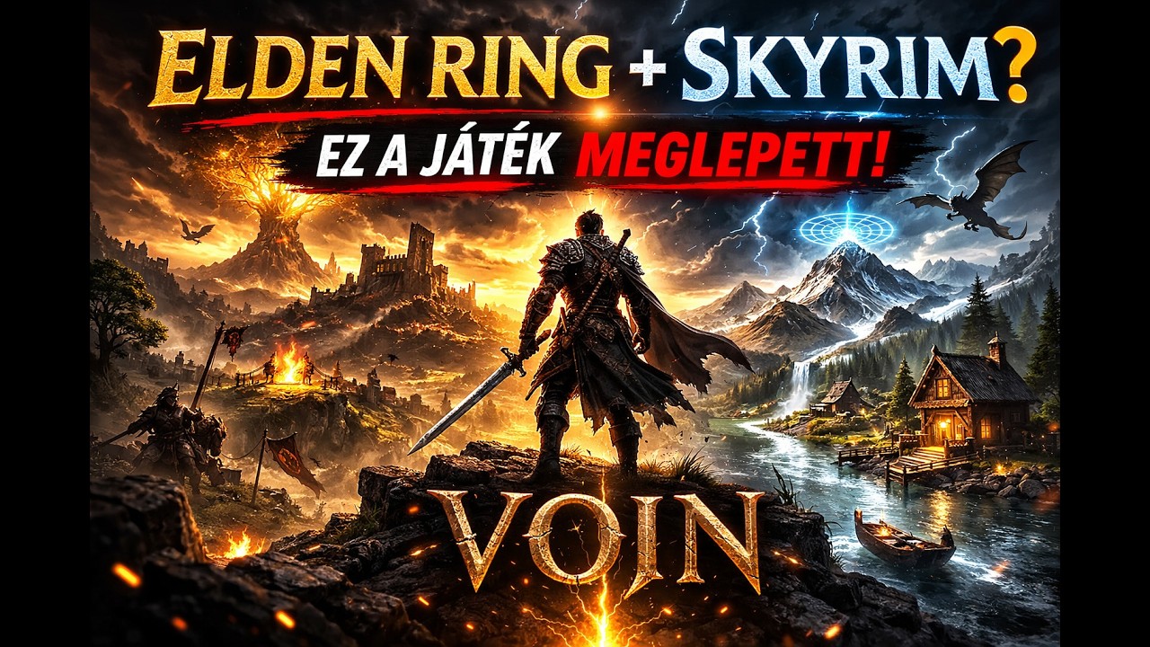 Elden Ring + Skyrim? Ez a játék meglepett! – VOIN első benyomás