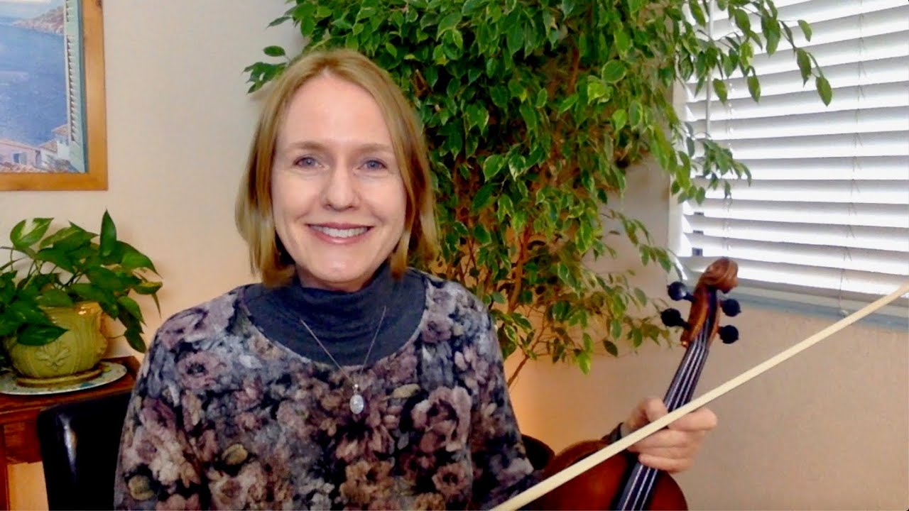 Violin Practice with 'Think Spots' for Fast Passages