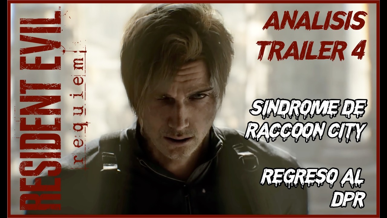 Resident Evil 9 Requiem - Regreso al RPD, Sindrome de Raccoon City, Analisis Trailer 4 #videojuegos