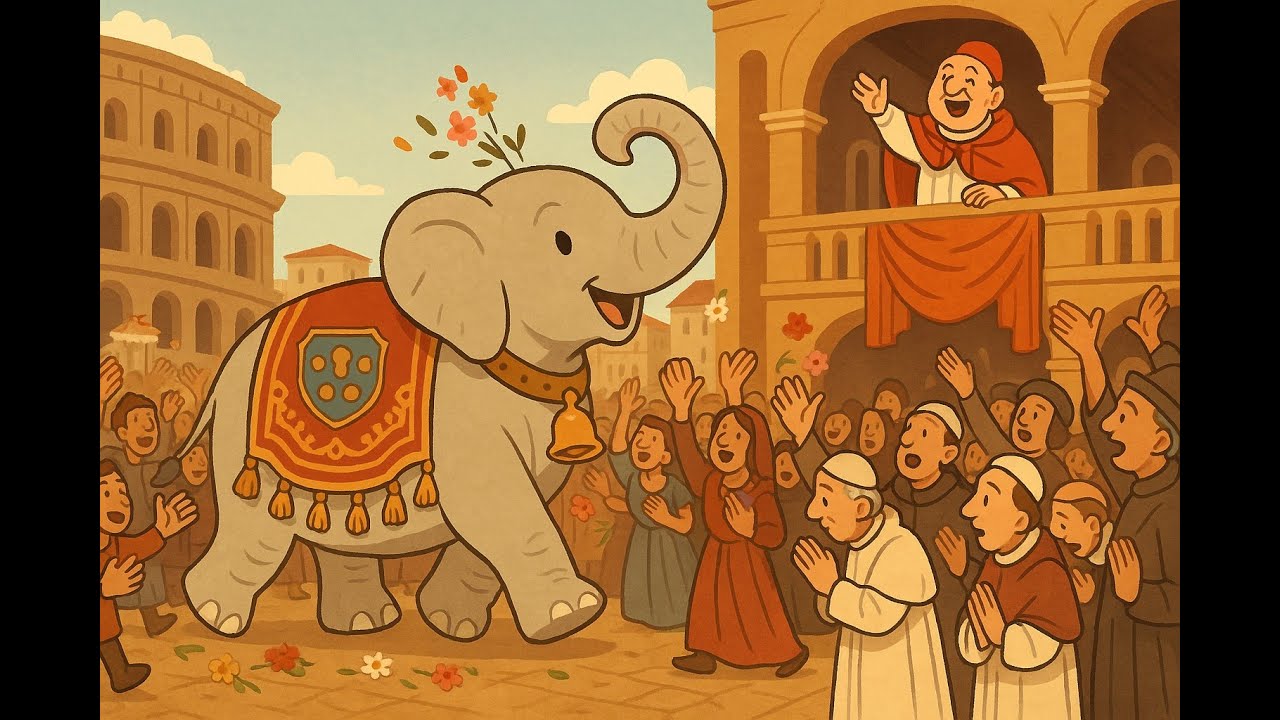 The Pope&rsquo;s Pet Elephant: A Royal Funeral and a Very Strange Trial 🐘✝️