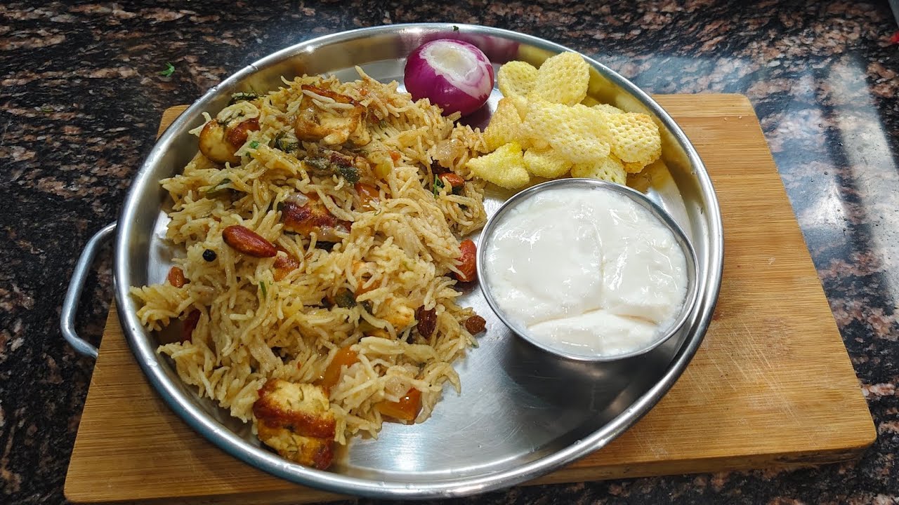 Masala paneer pulao