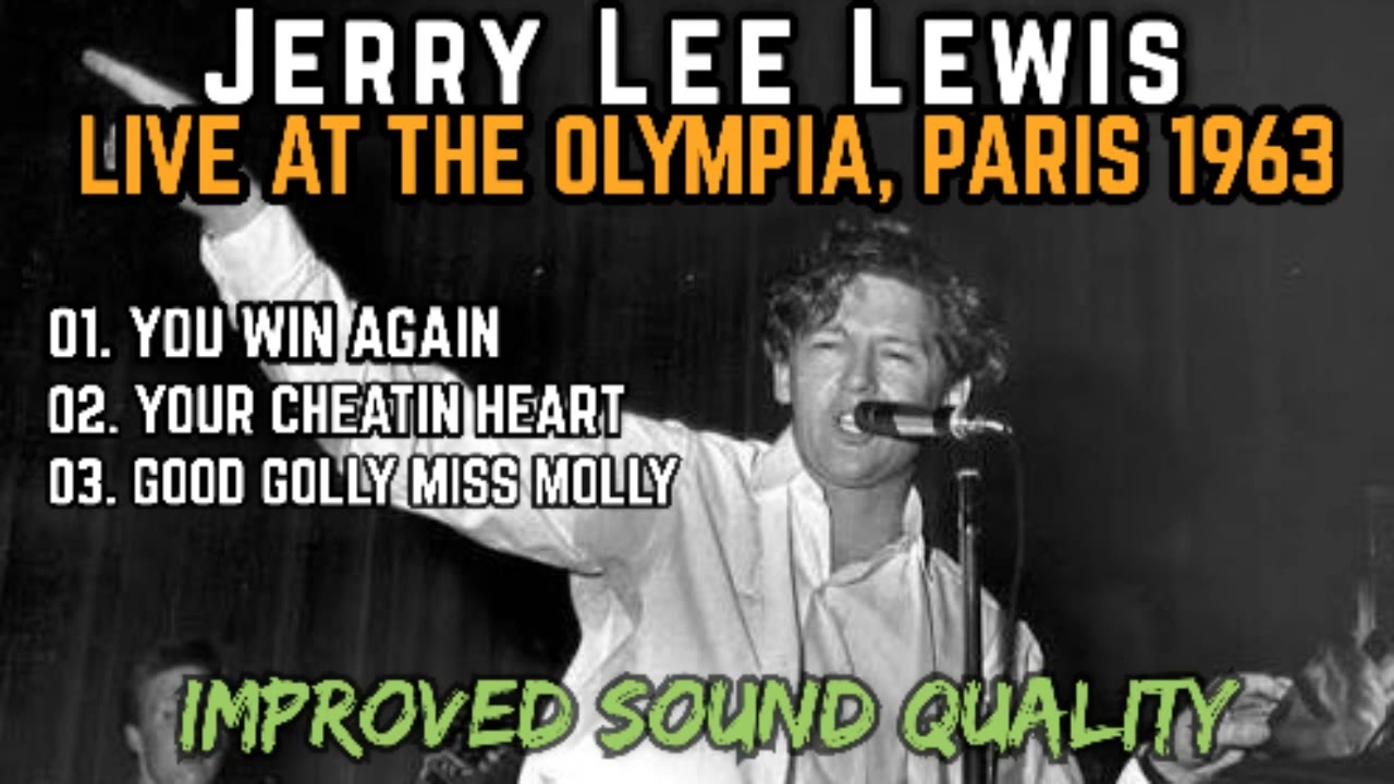 Jerry Lee Lewis Ignites Paris: The Killer At The Olympia 1963 