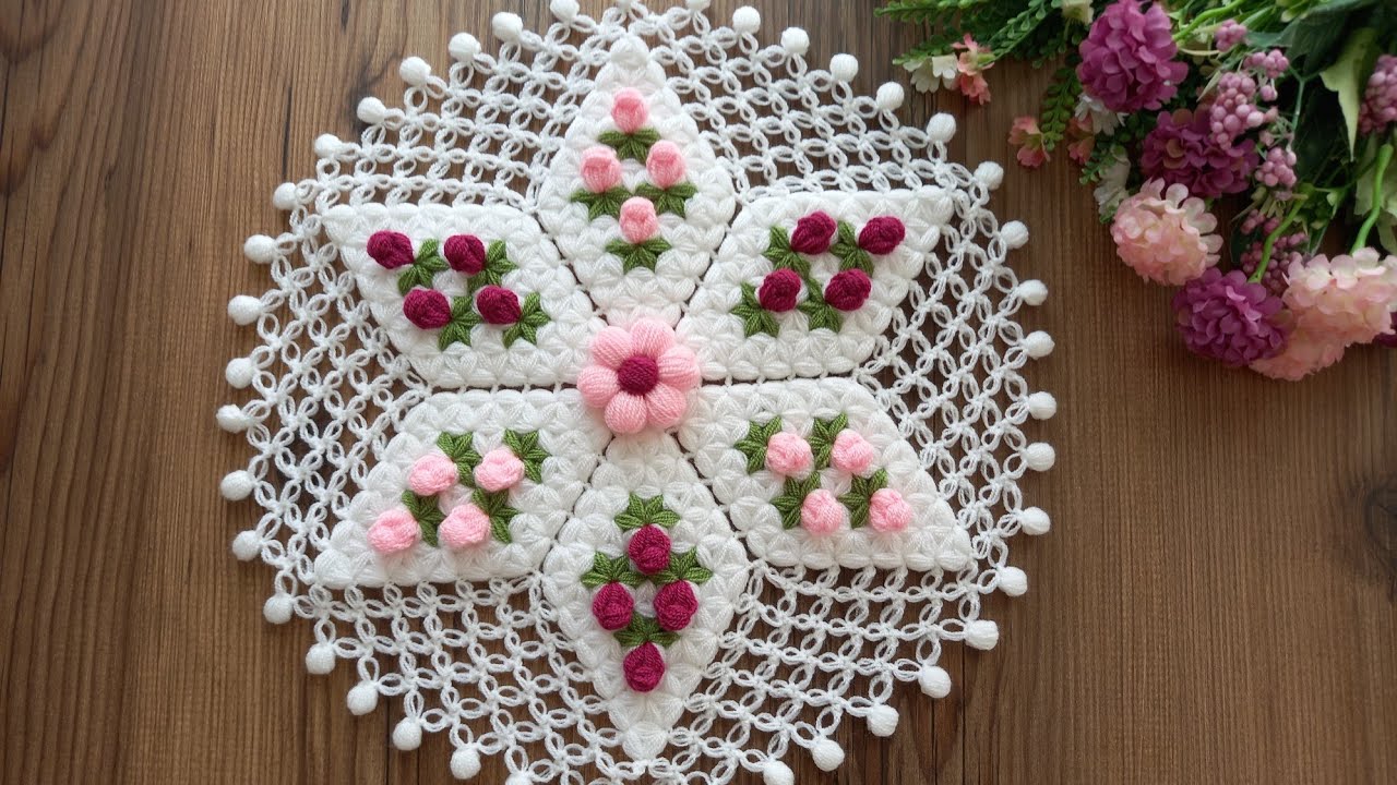 ✅️🍀4 Renk İple Sipariş Rekoru Kıran Kolay Lif Modeli ✅️🍀Crochet Soap Cloth