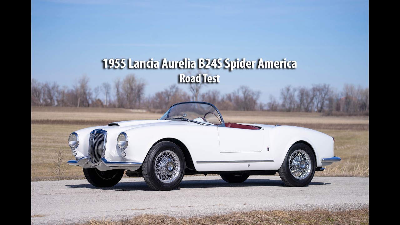 1955 Lancia Aurelia Spider America - Road Test
