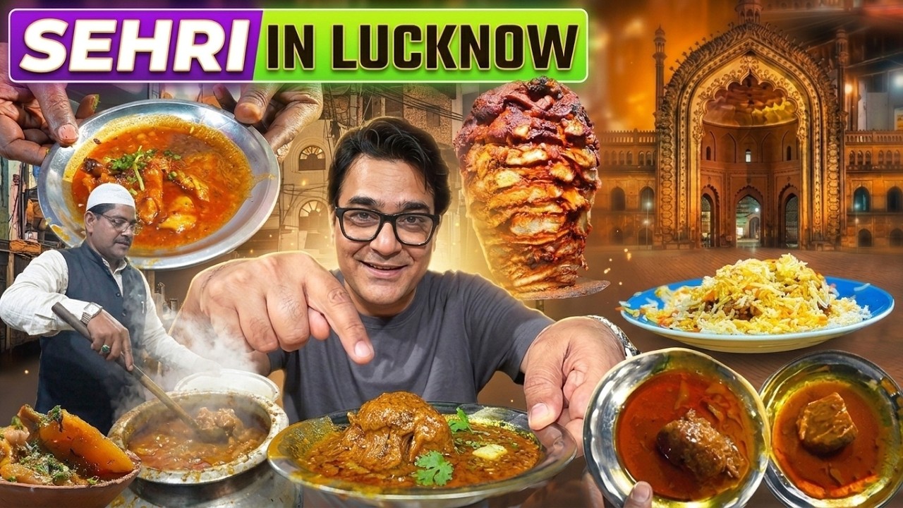 Sehri In Lucknow | Idrees Biryani Ki Kulcha Nahari | Globalecentre Lucknow