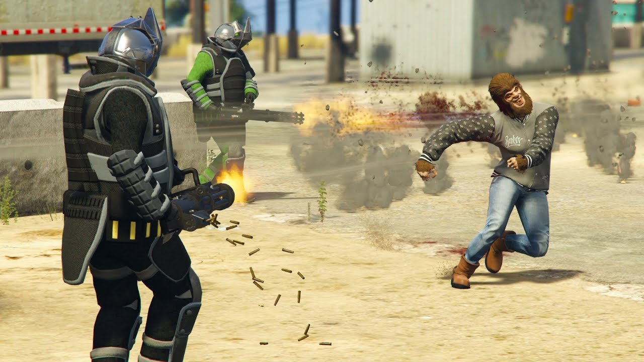 NUEVO MINIJUEGO! TITANES vs BESTIAS! - GTA 5 ONLINE