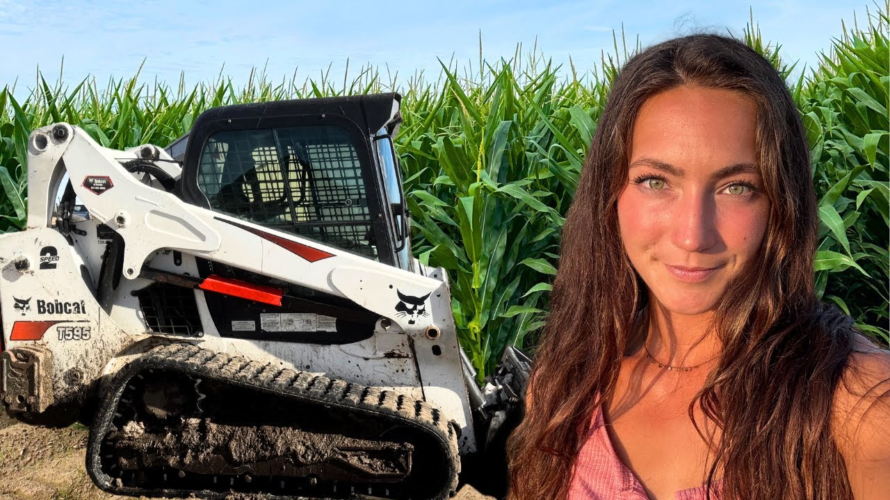 Skidsteer On The Farm