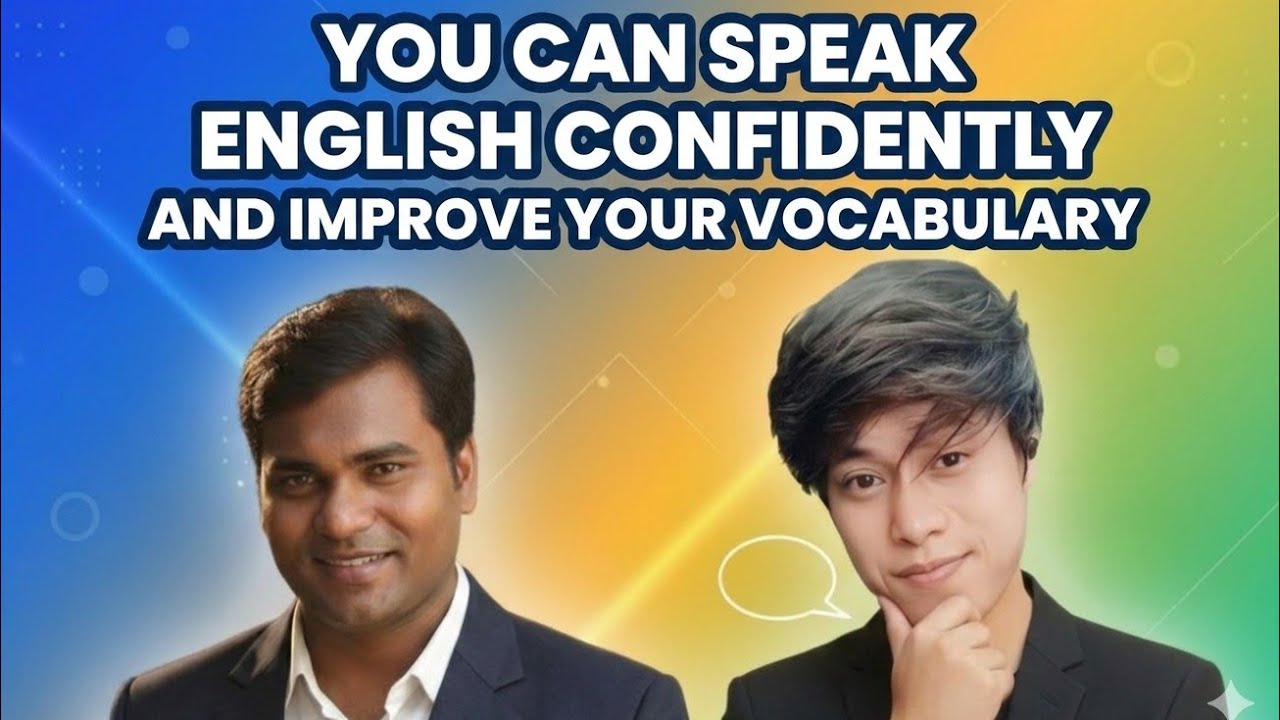 You can speak english confidently 