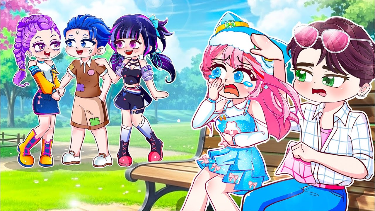 Anna x KPOP Demon Hunters: Alex Được Các Cô Gái Theo Đuổi - Real Love | Gacha Life x Gacha Club