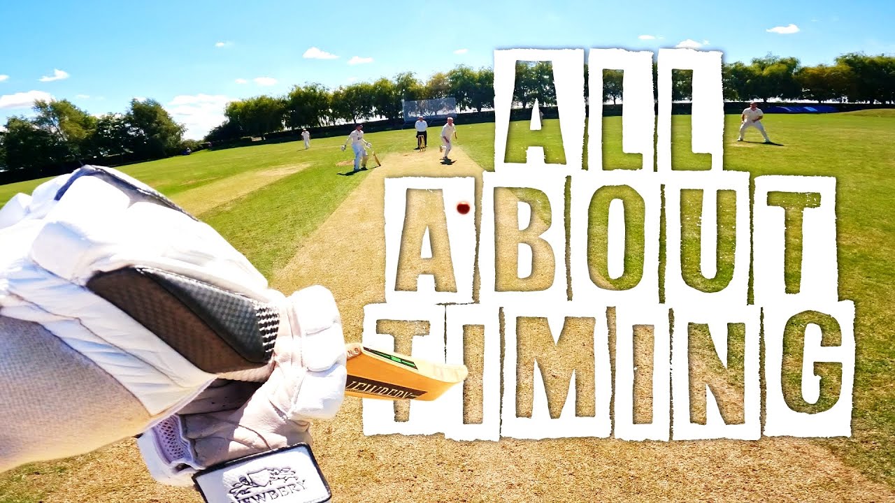 STRONG base, TOP finish (getting my TIMING back) - GoPro Village Cricket POV
