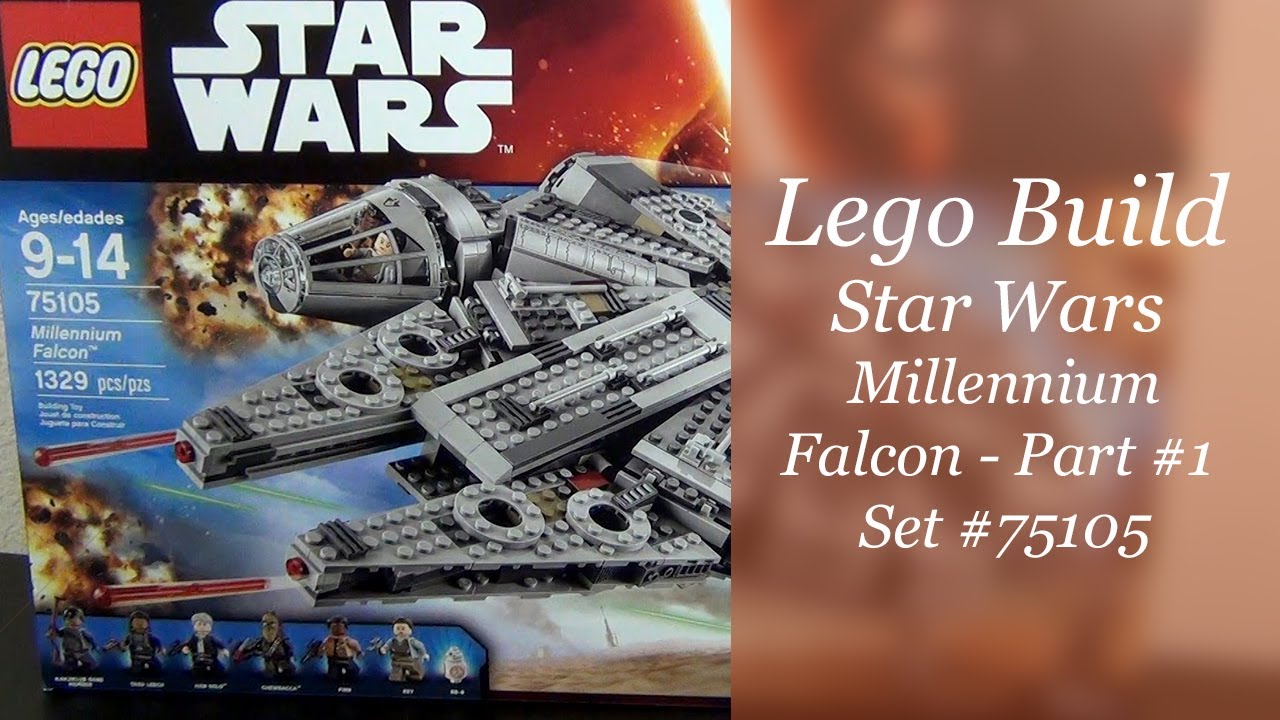 Let's Build - LEGO Star Wars Millennium Falcon Set #75105 - Part 1